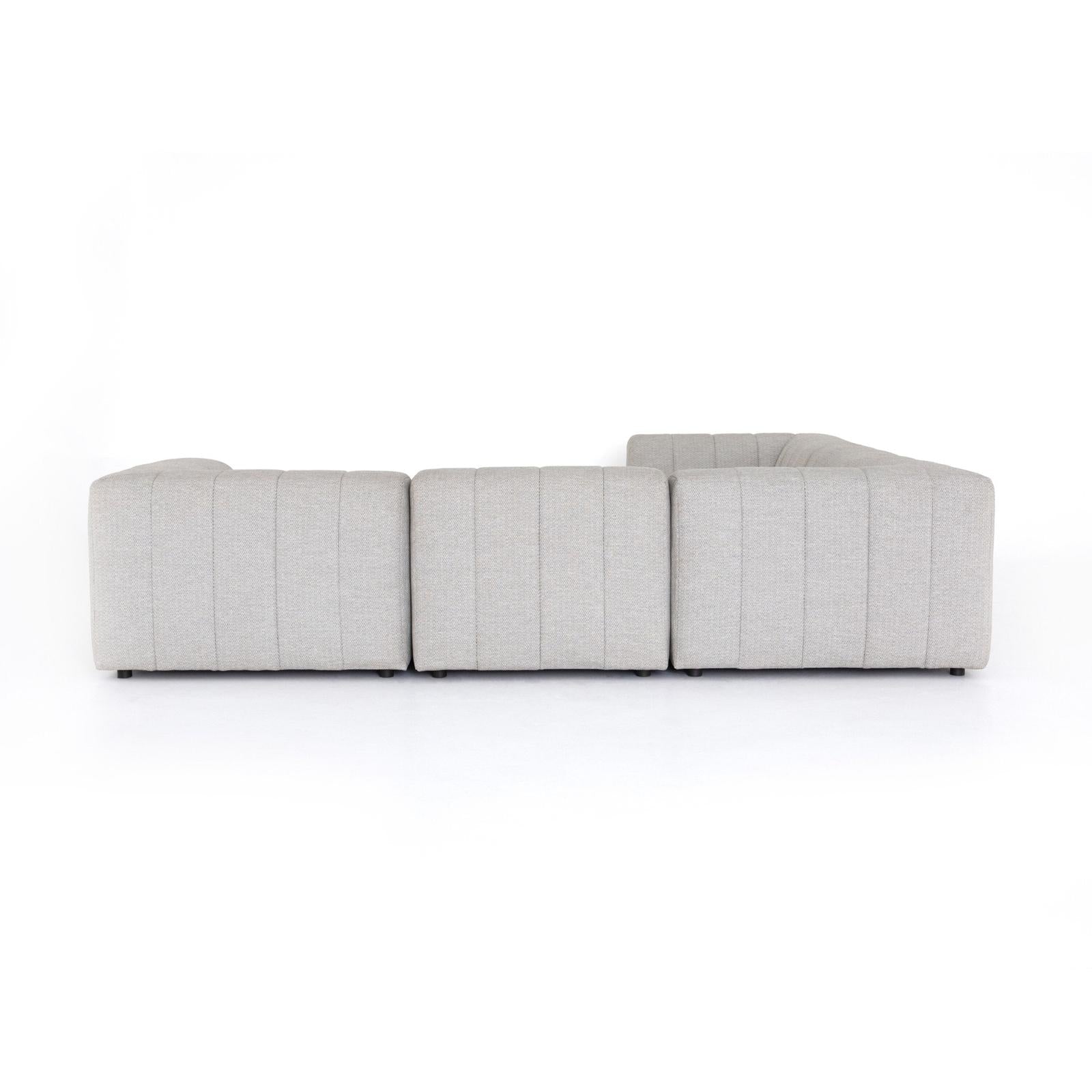Gwen Outdoor 5 PC Sectional