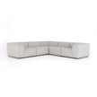 Gwen Outdoor 5 PC Sectional