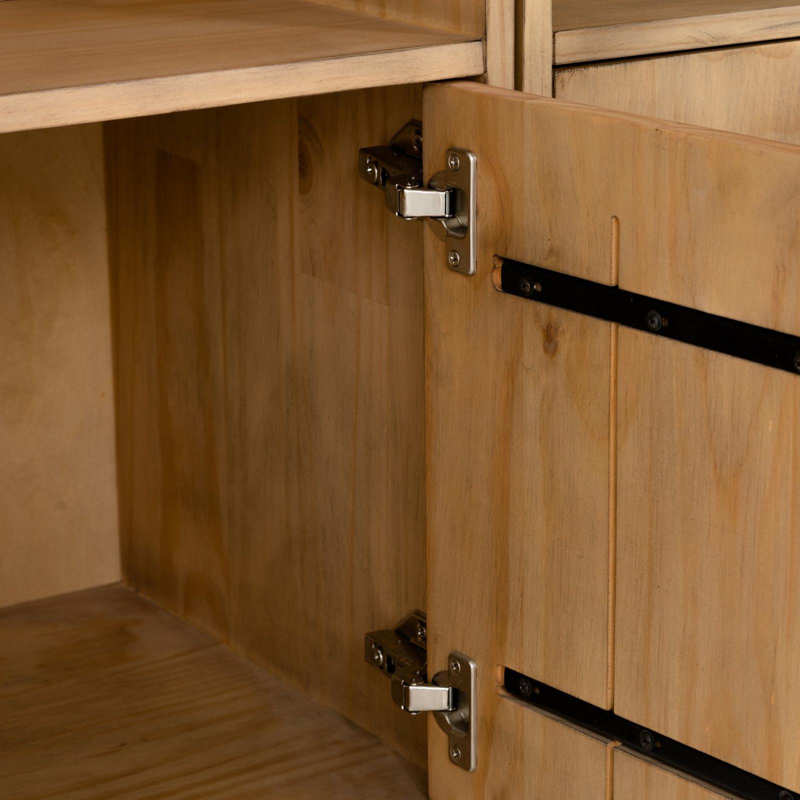 Four Hands Bane Triple Bookshelf with Ladder