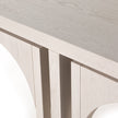 Four Hands Amara Coffee Table with Nesting Arch Seats