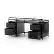 Four Hands Shadow Box Executive Desk