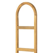 Arched Ladder-Natural Brown Teak