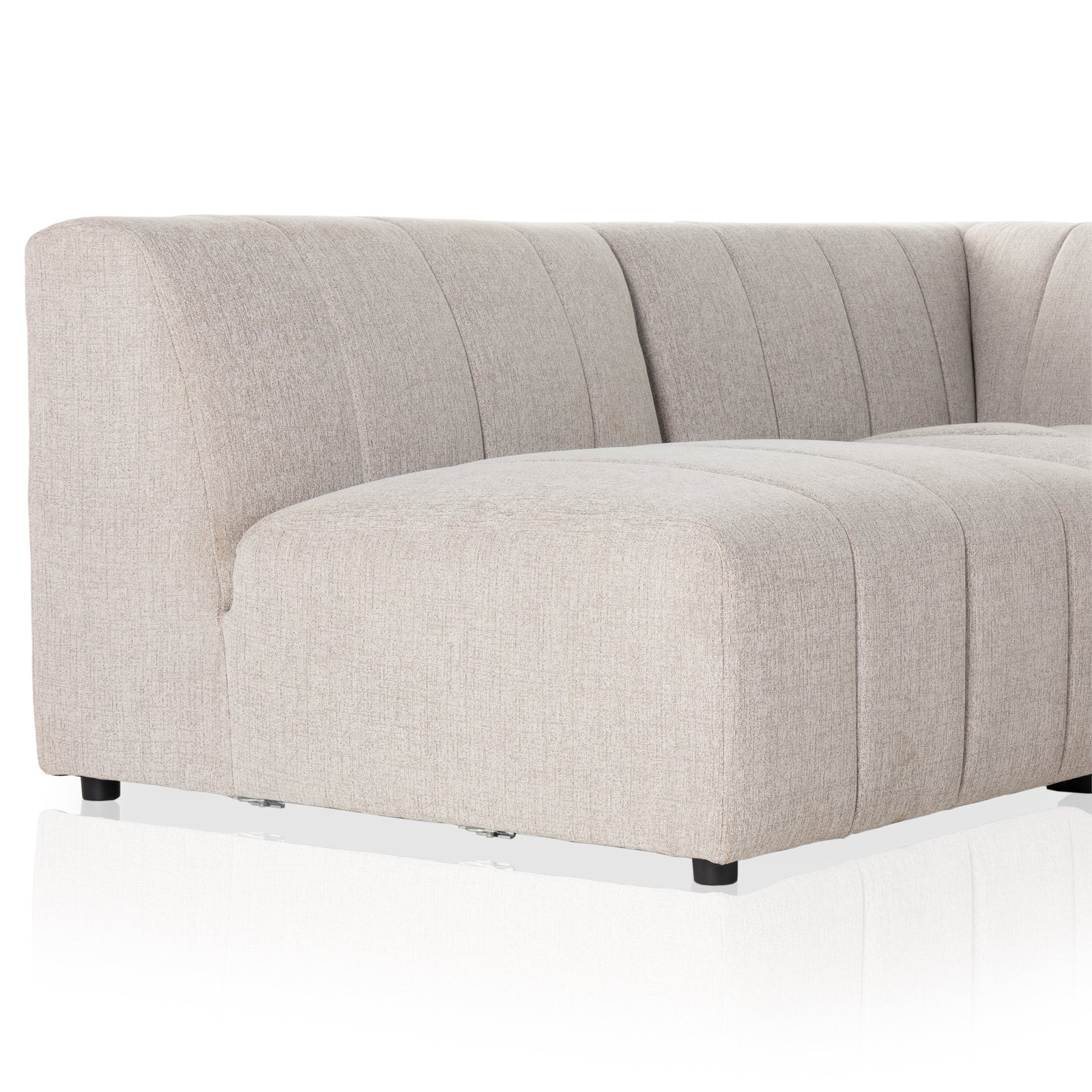 Four Hands Langham Channeled 5-Piece Sectional