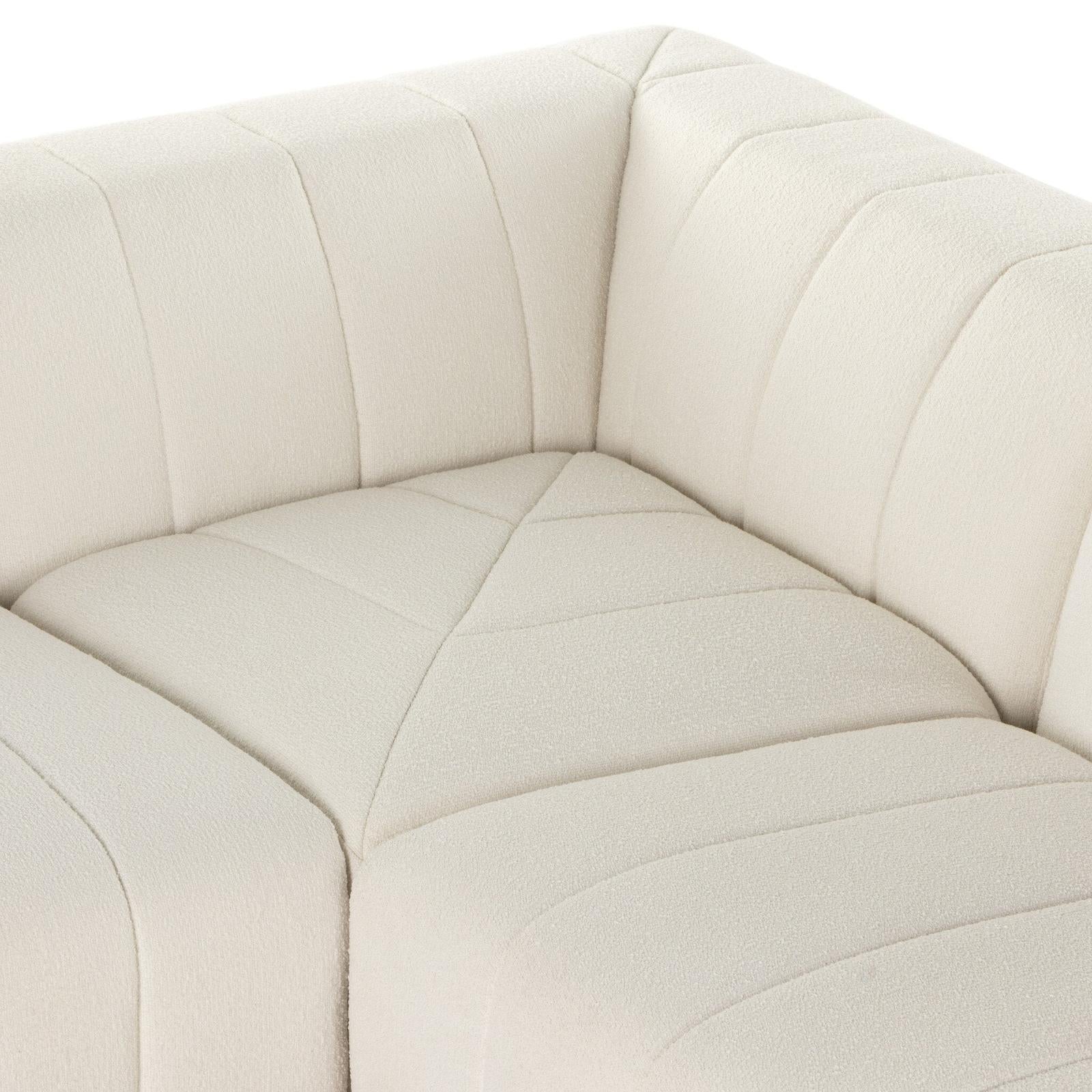 Four Hands Langham Channeled 5-Piece Sectional