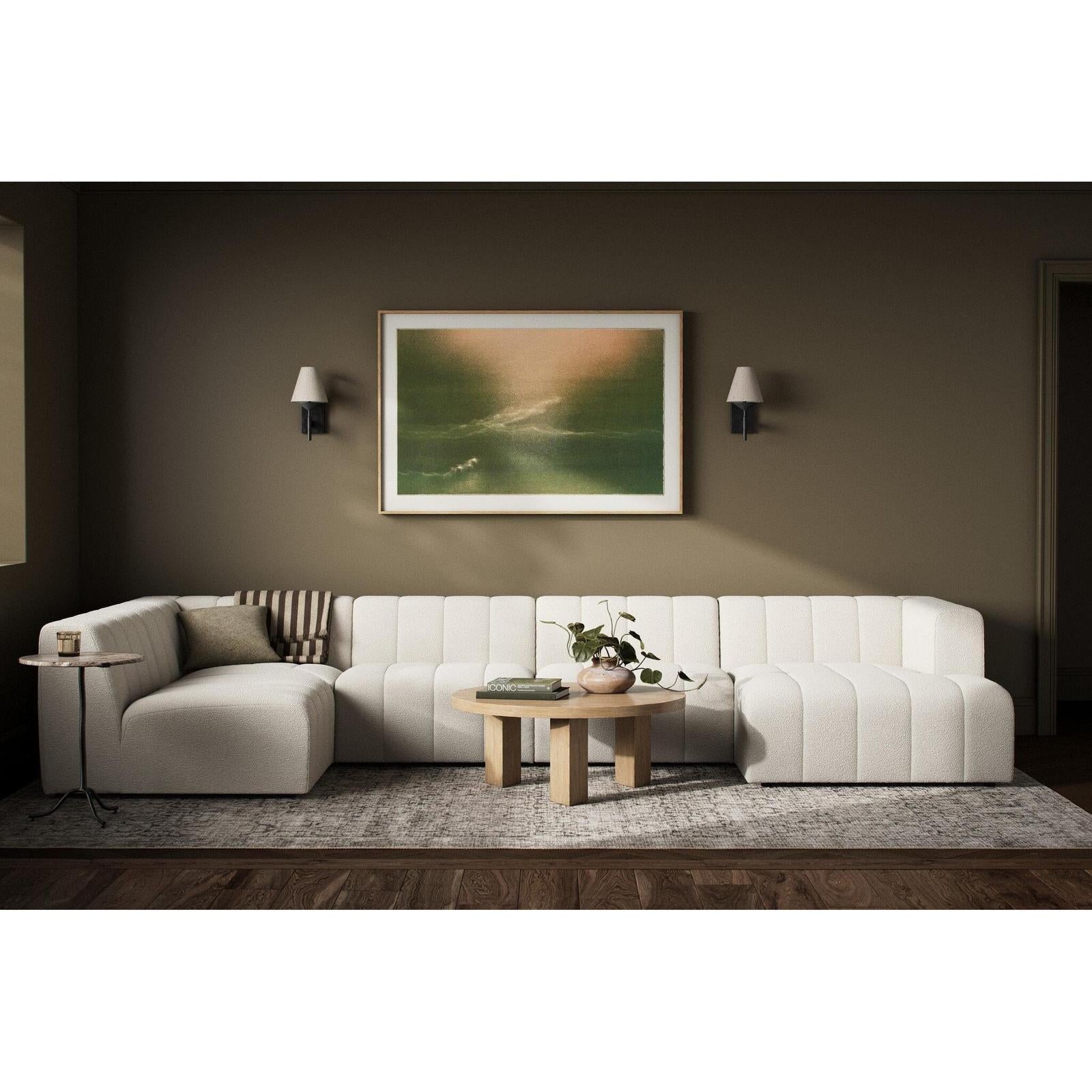 Four Hands Langham Channeled 5-Piece Sectional