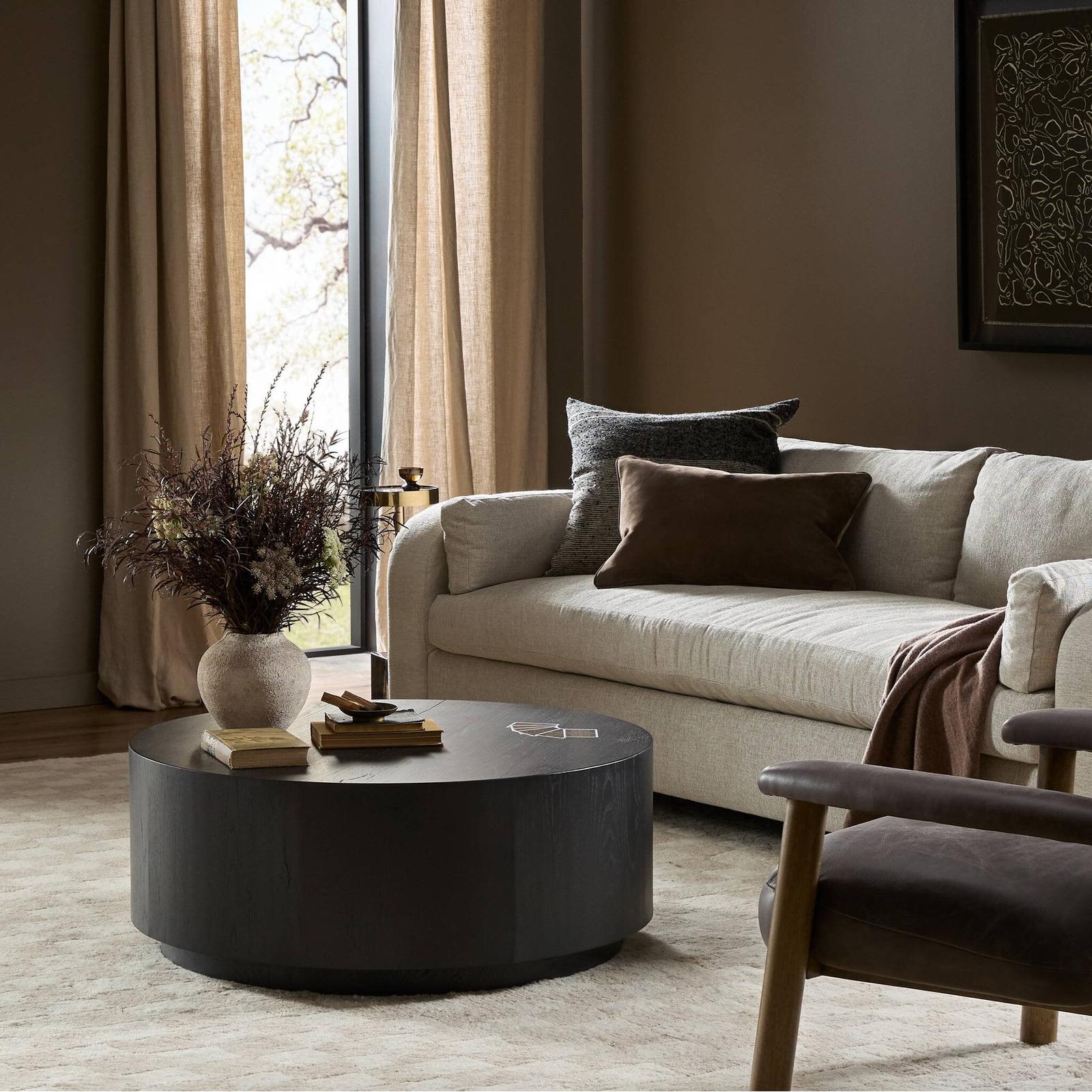 Four Hands Humphrey Round Coffee Table