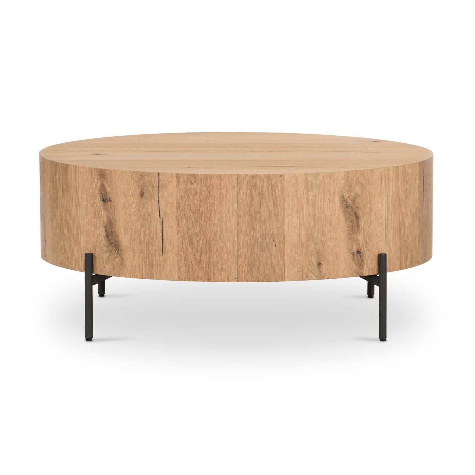Four Hands Eaton Drum Coffee Table