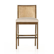 Four Hands Antonia Cane Armless Bar Stool