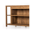 Indira Kitchen Island-Smoked Acacia