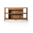 Indira Kitchen Island-Smoked Acacia