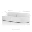 Four Hands Opal Outdoor 2-Piece Sectional