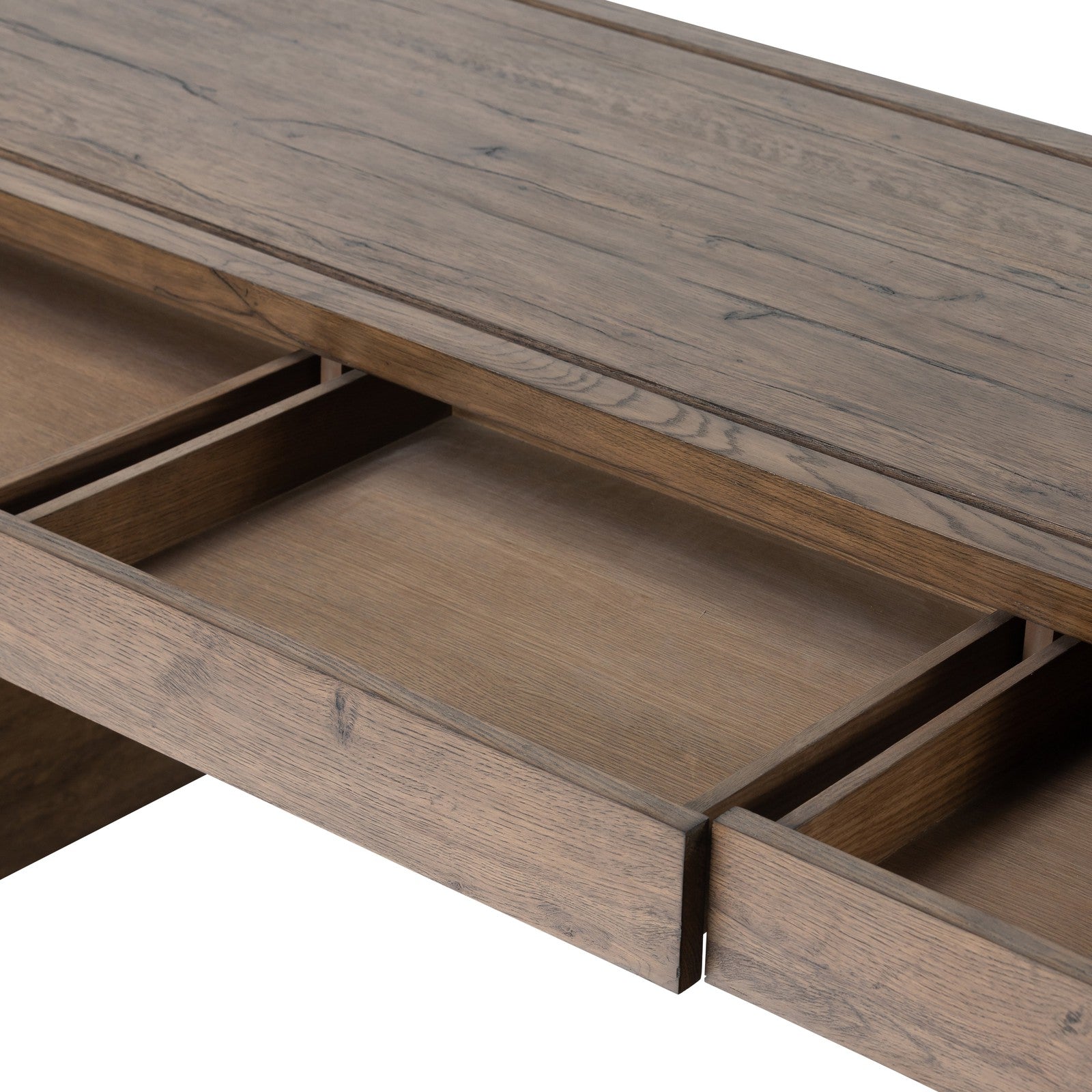 Henry Desk-Rustic Grey Veneer