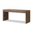 Henry Desk-Rustic Grey Veneer