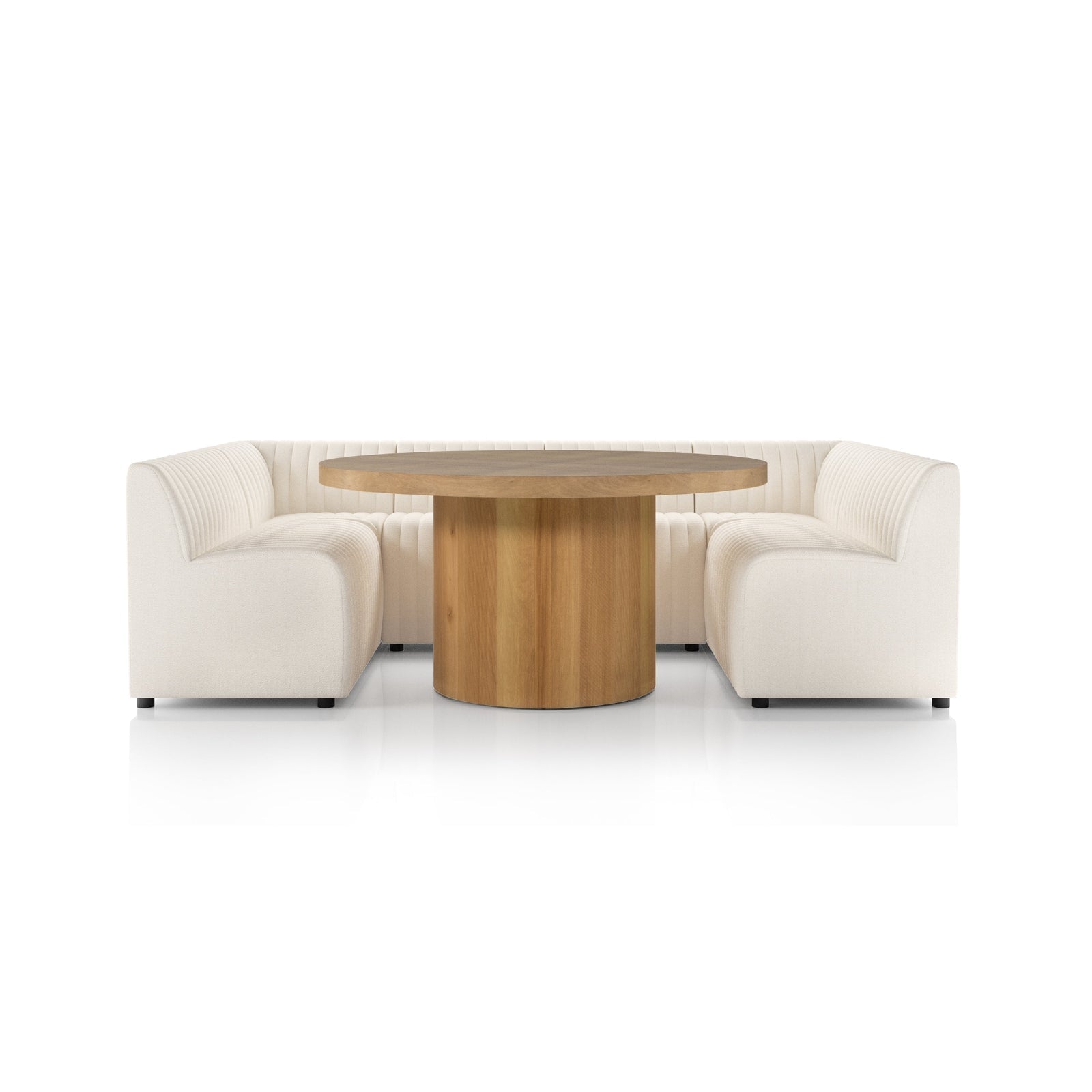 Four Hands Augustine Dining Banquette U Shape