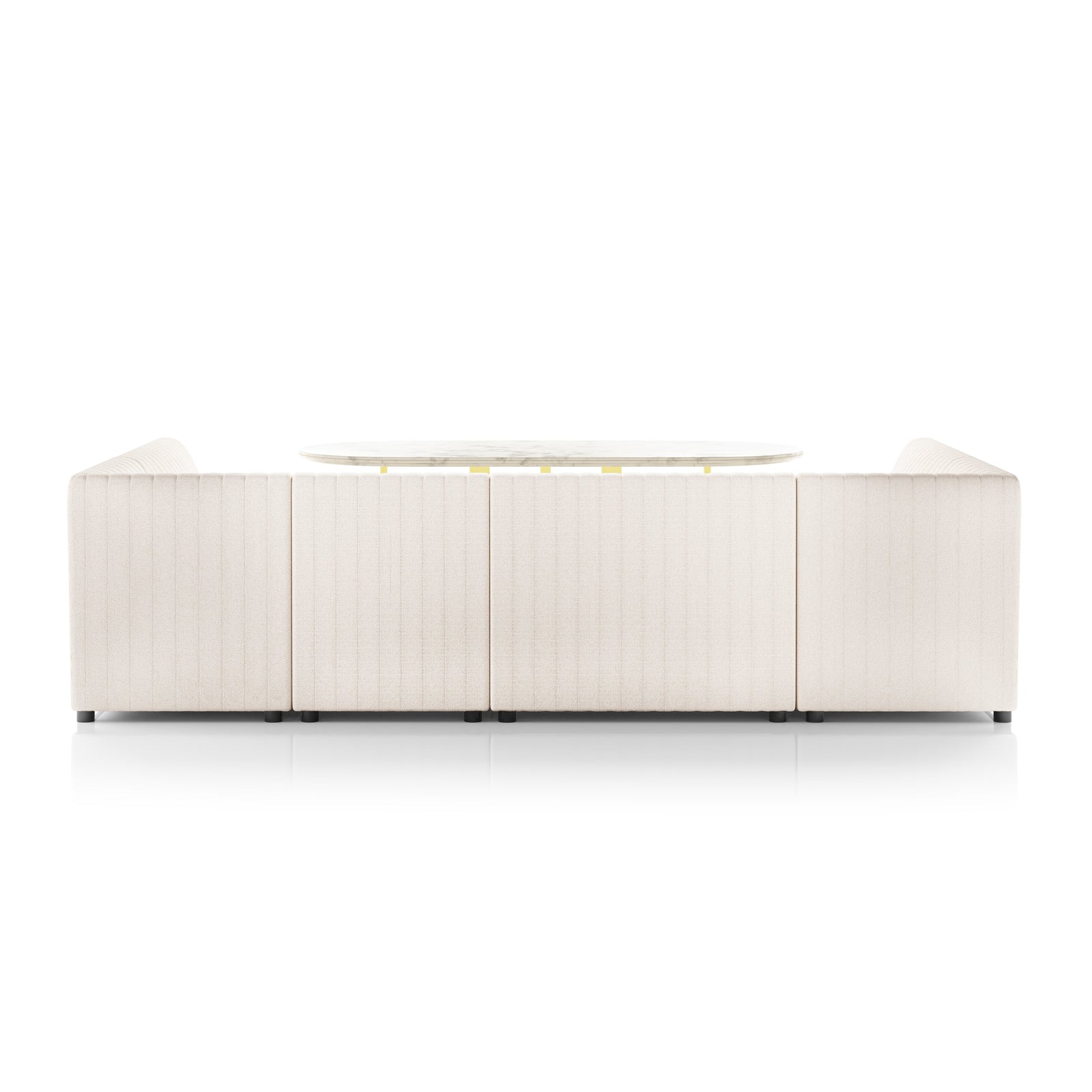 Four Hands Augustine Dining Banquette U Shape