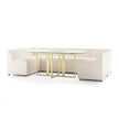 Four Hands Augustine Dining Banquette U Shape