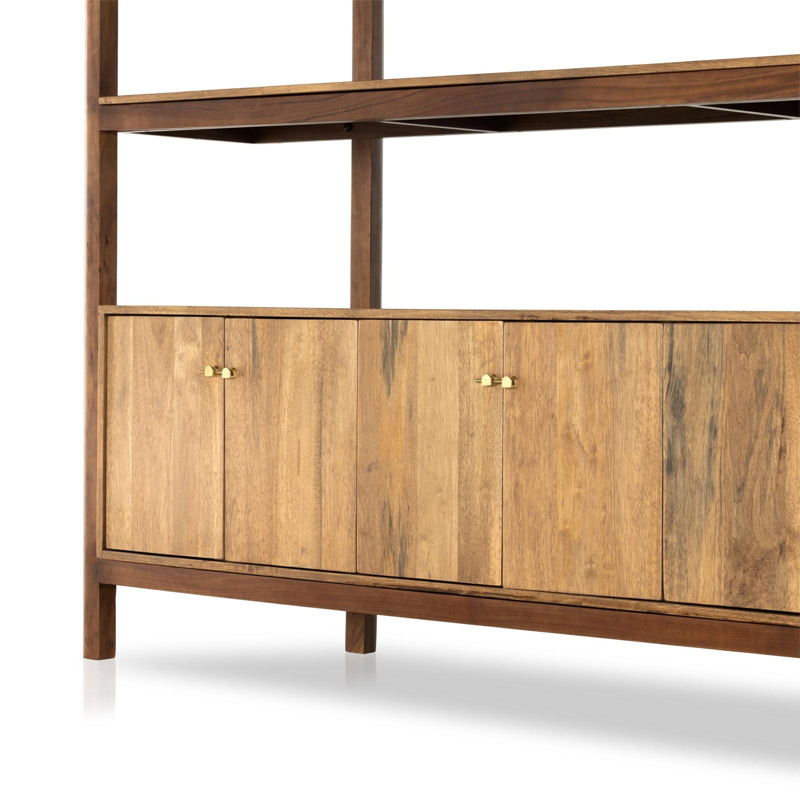 Four Hands Reza Wide Bookcase