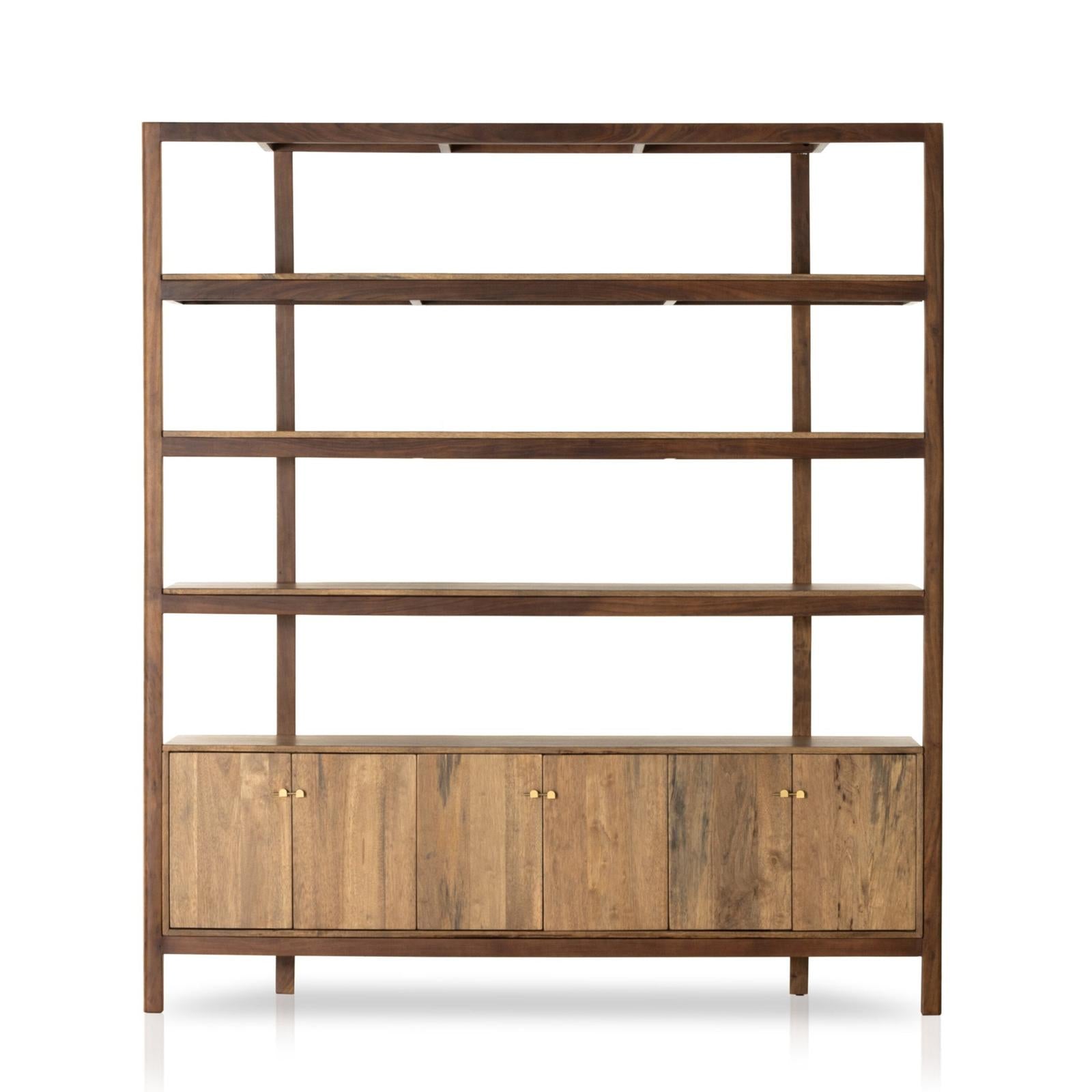 Four Hands Reza Wide Bookcase