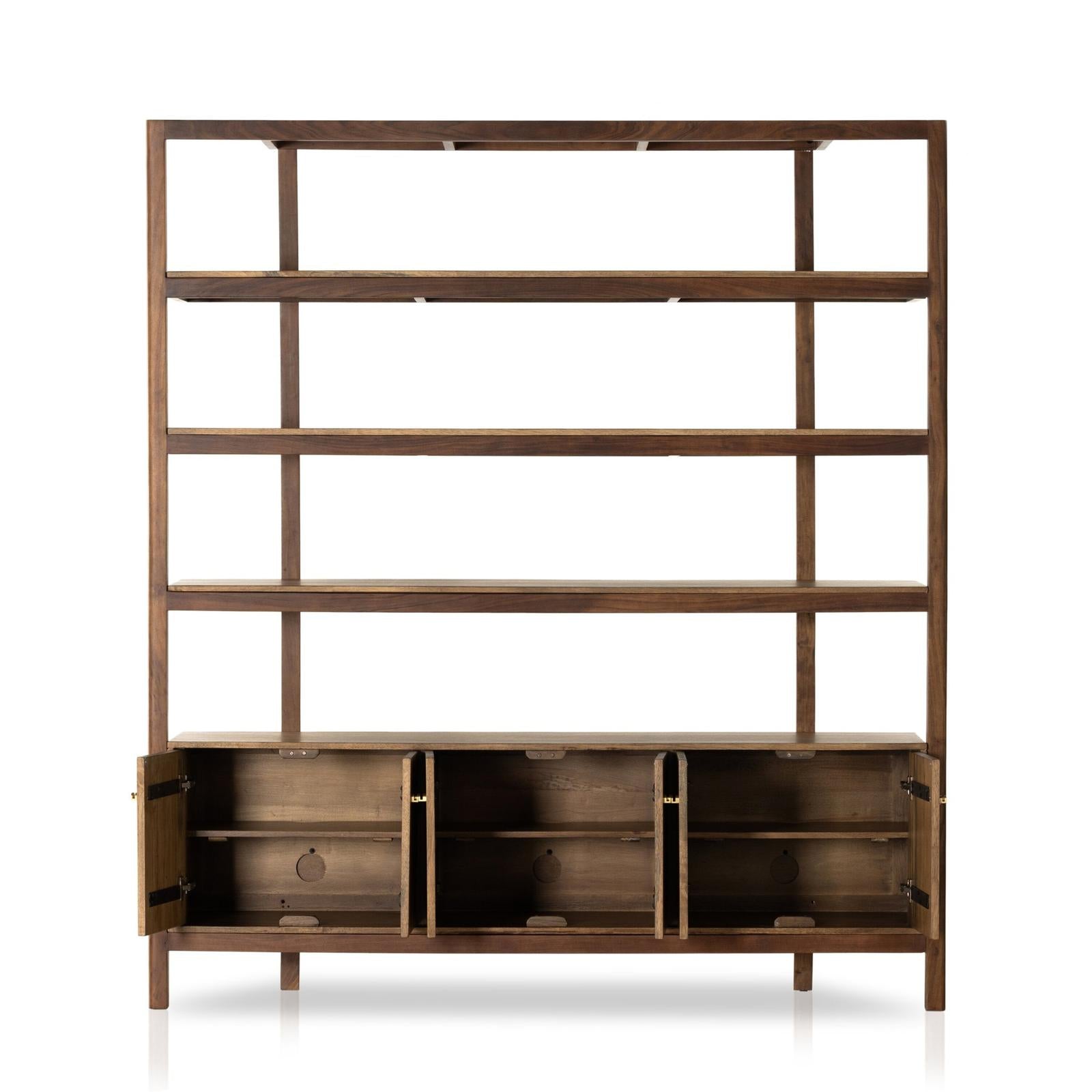 Four Hands Reza Wide Bookcase