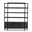 Reza Wide Bookcase