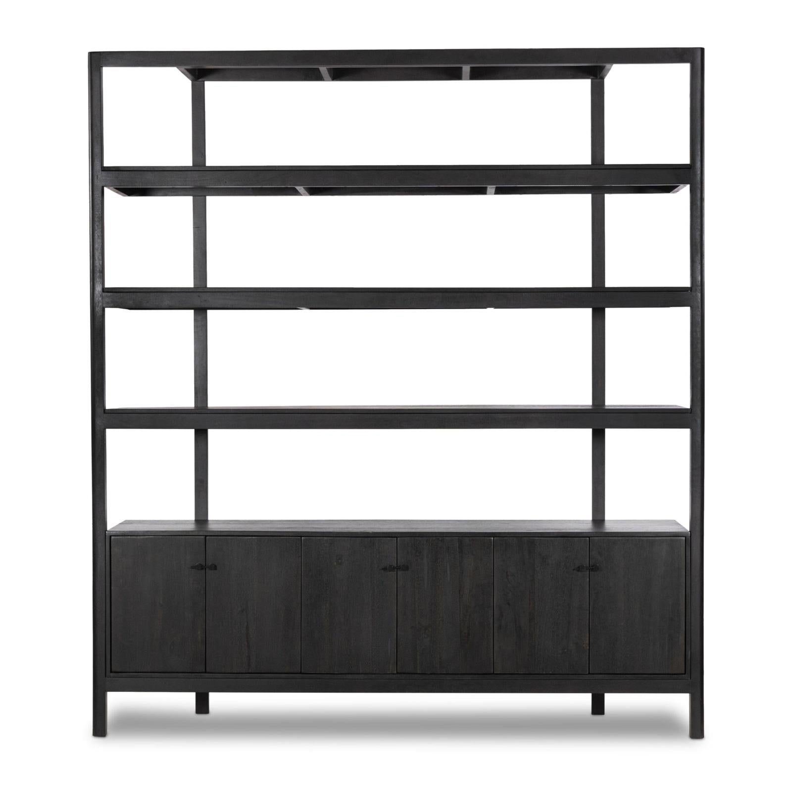 Reza Wide Bookcase