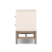 Fiona Nightstand-Black Raffia