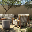 Cardiff Outdoor Chair-Faye Sand
