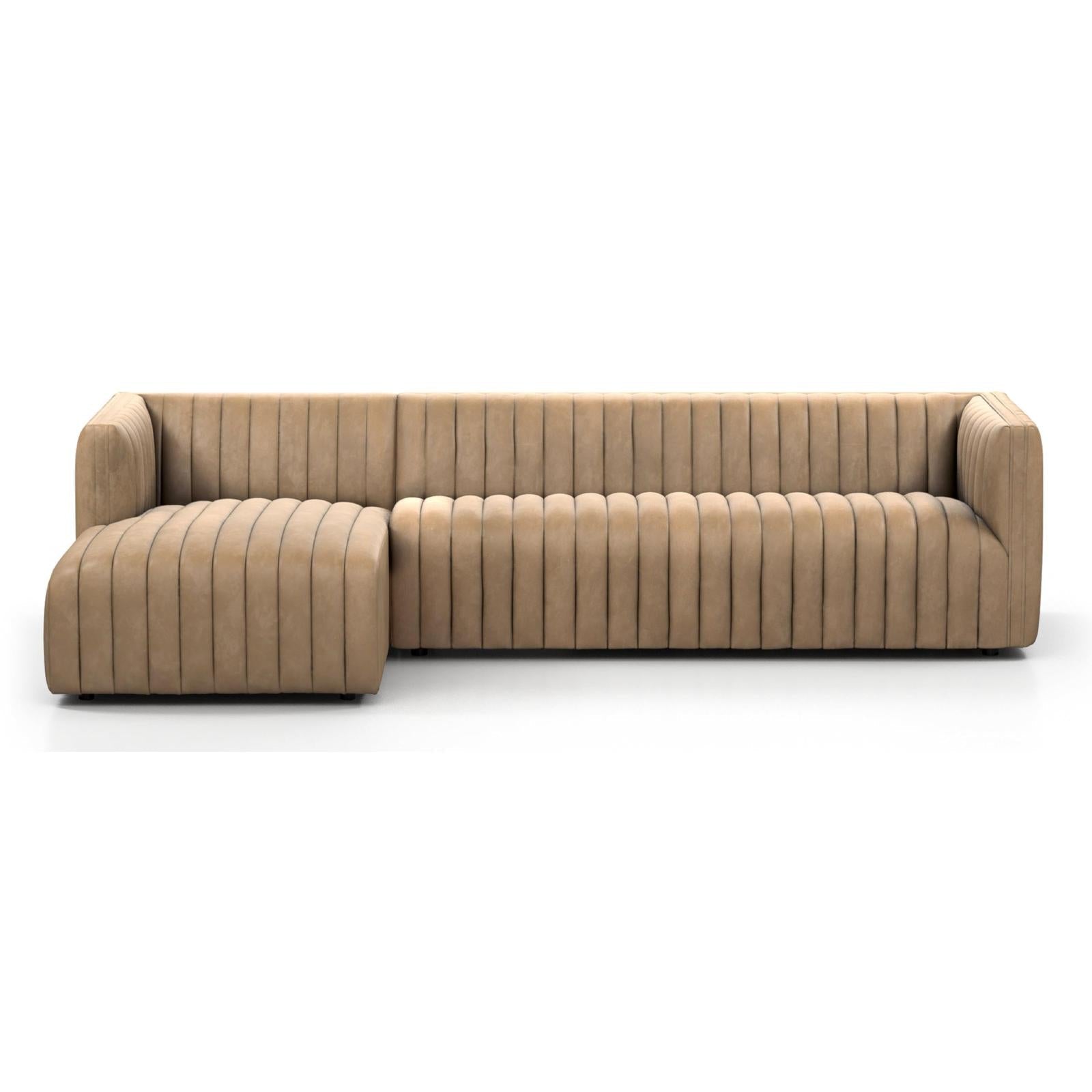 Four Hands Augustine 2 PC Sectional with Chaise