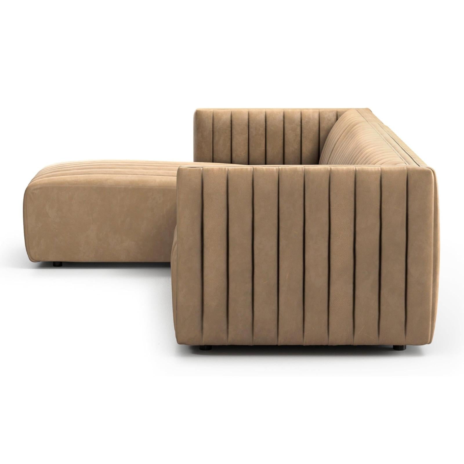 Four Hands Augustine 2 PC Sectional with Chaise