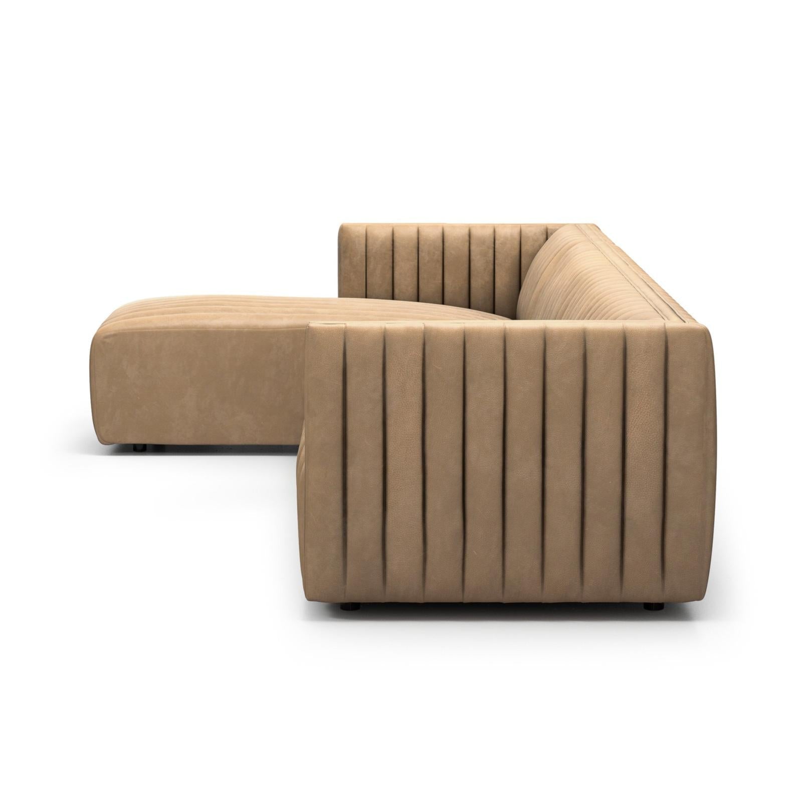 Four Hands Augustine 2 PC Sectional with Chaise