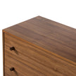 Arturo 6 Drawer Dresser-Natural Walnut