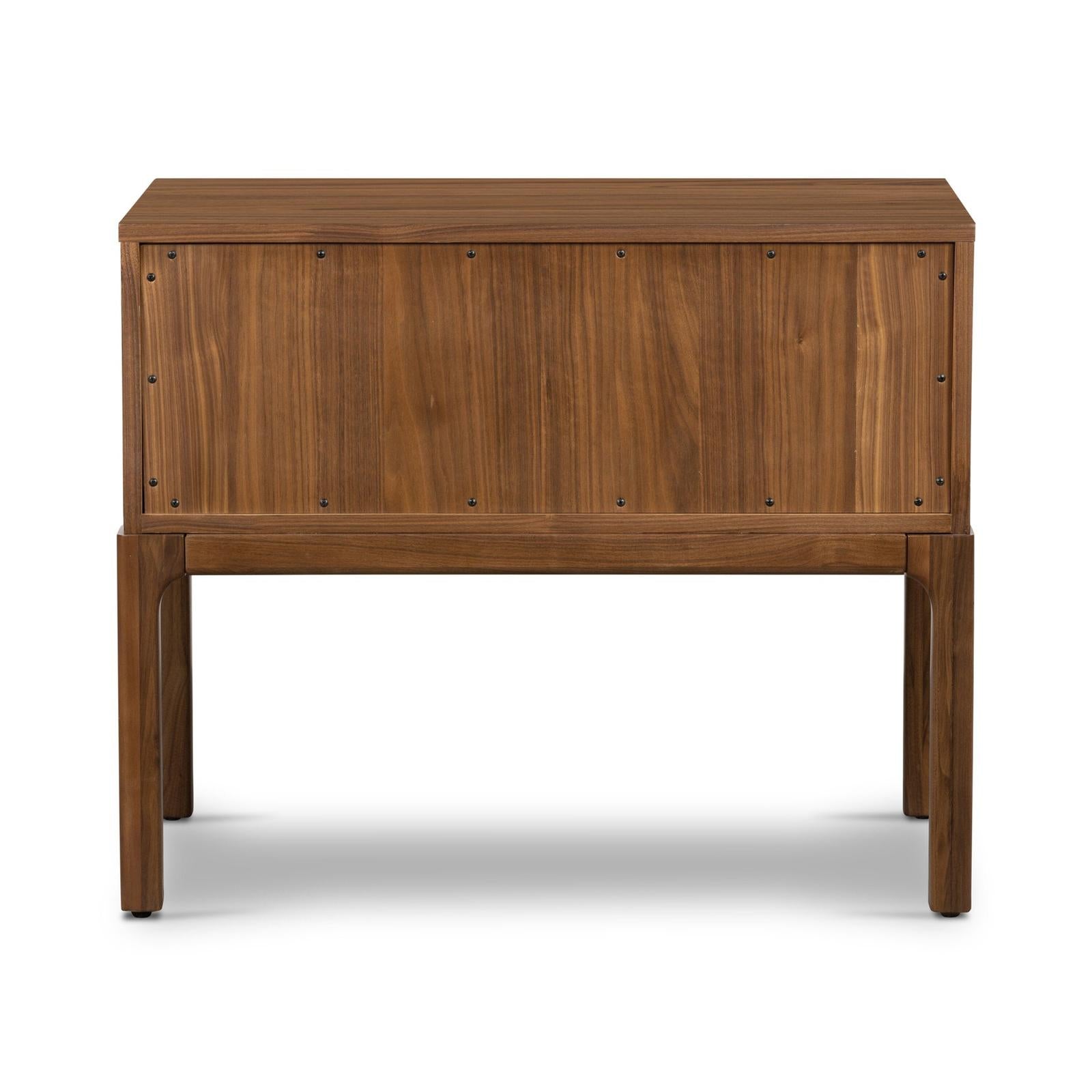 Arturo Nightstand-Natural Walnut