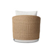 Maven Outdoor Swivel Chair-Faux Hyacinth