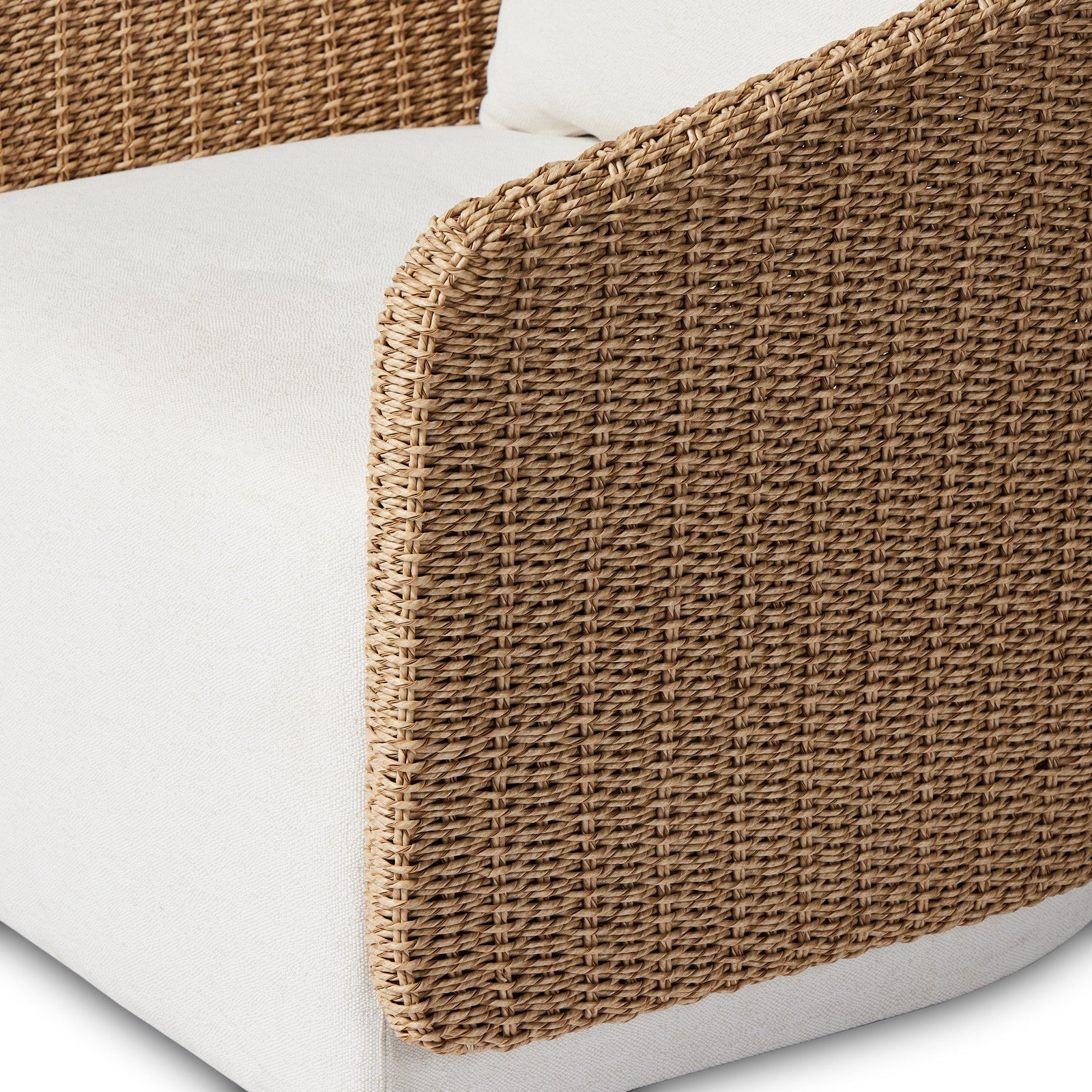 Maven Outdoor Swivel Chair-Faux Hyacinth