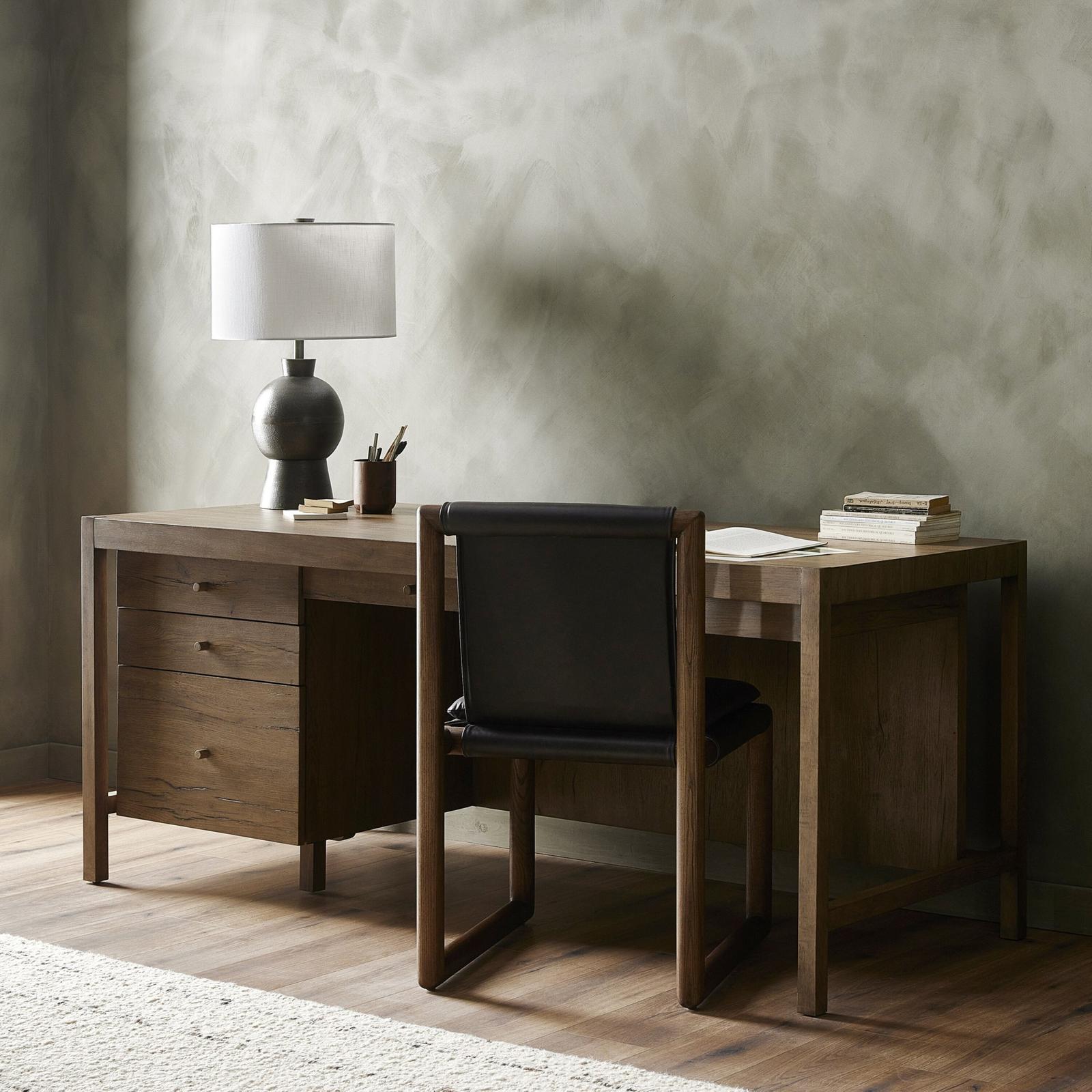 Suspension Desk-Grey Oak