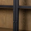 Four Hands Millie Panel and Glass Door Cabinet