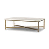 Four Hands Hammered Iron Coffee Table