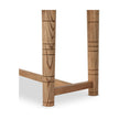 Flip Top Console Table-Toasted Ash