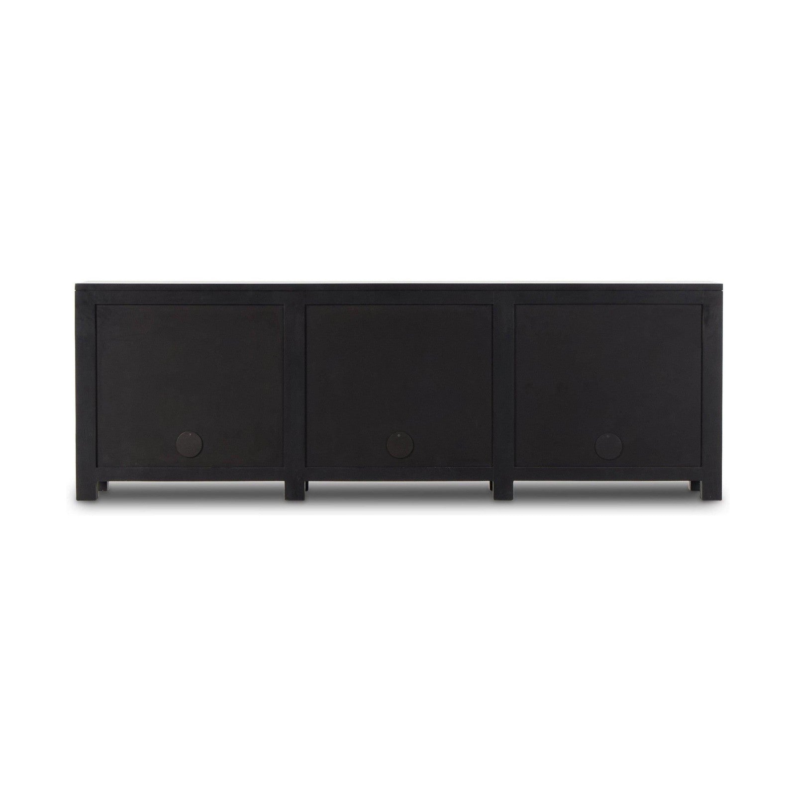 Tilda 6 Door Sideboard-Black Wash Mango