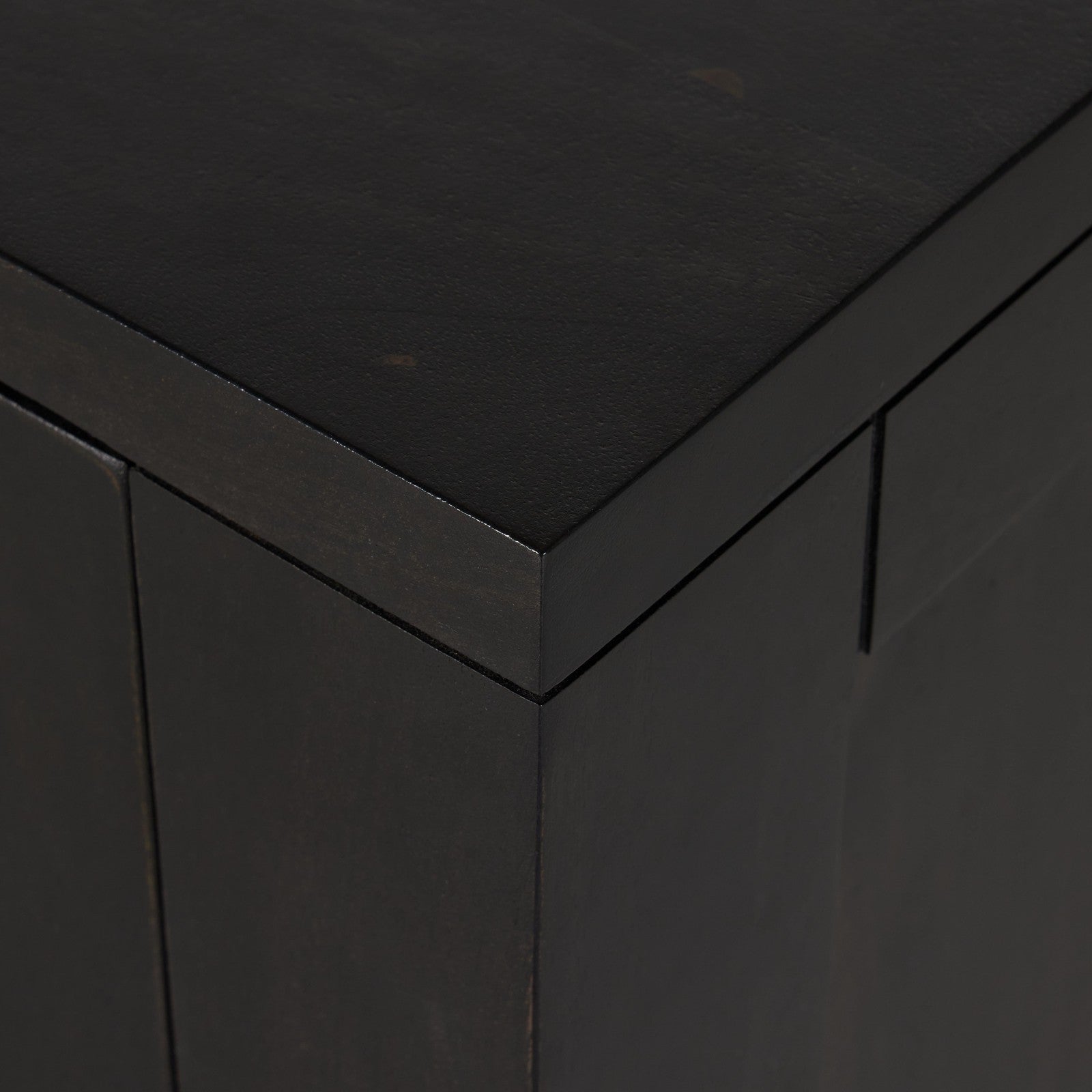 Tilda 6 Door Sideboard-Black Wash Mango