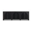 Tilda 6 Door Sideboard-Black Wash Mango