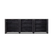 Tilda 6 Door Sideboard-Black Wash Mango
