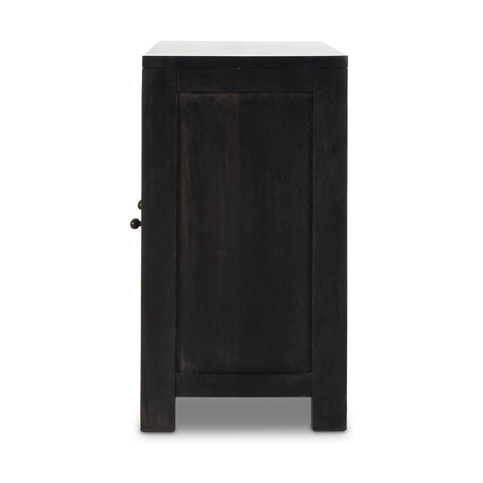 Tilda 6 Door Sideboard-Black Wash Mango