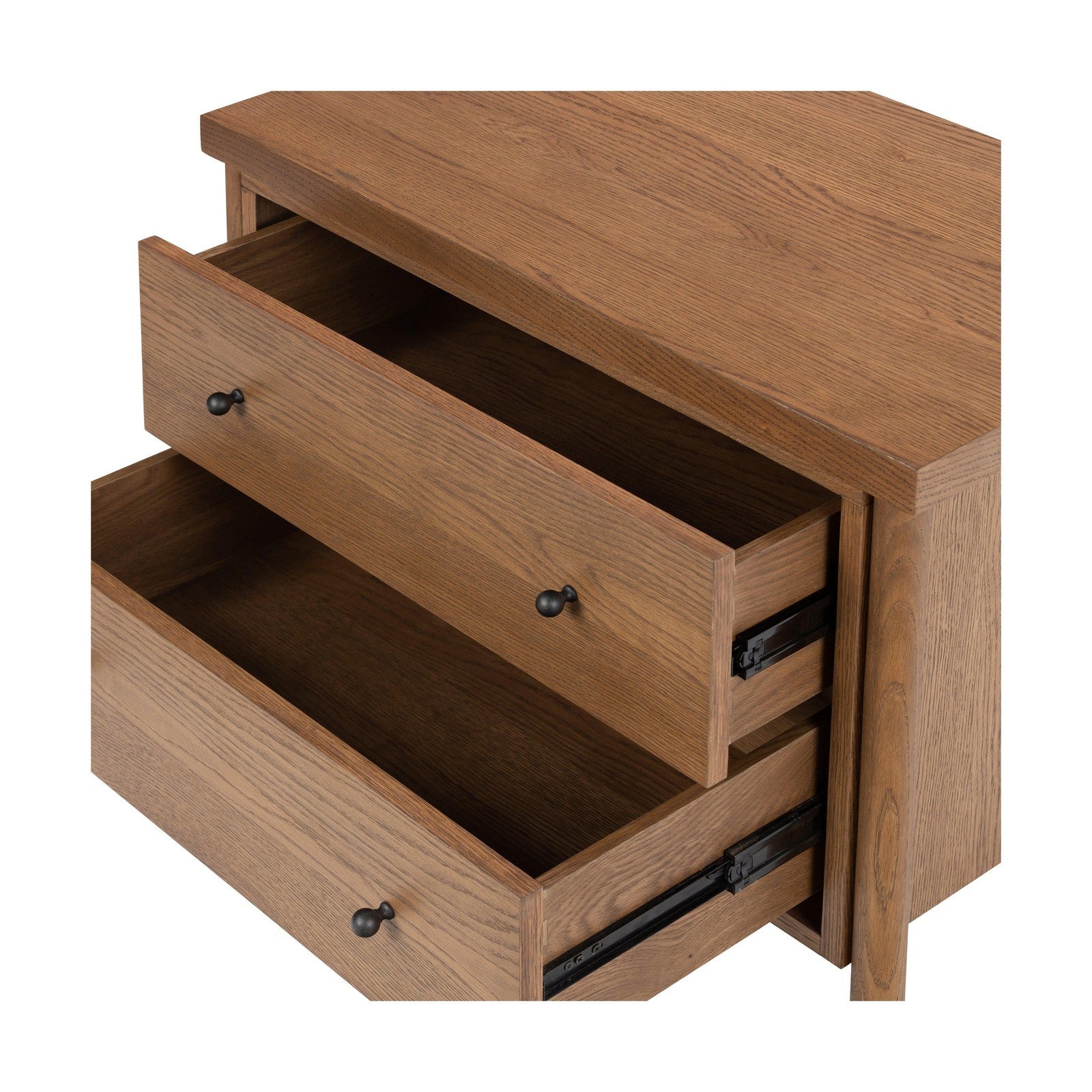 Roark Nightstand-Amber Oak