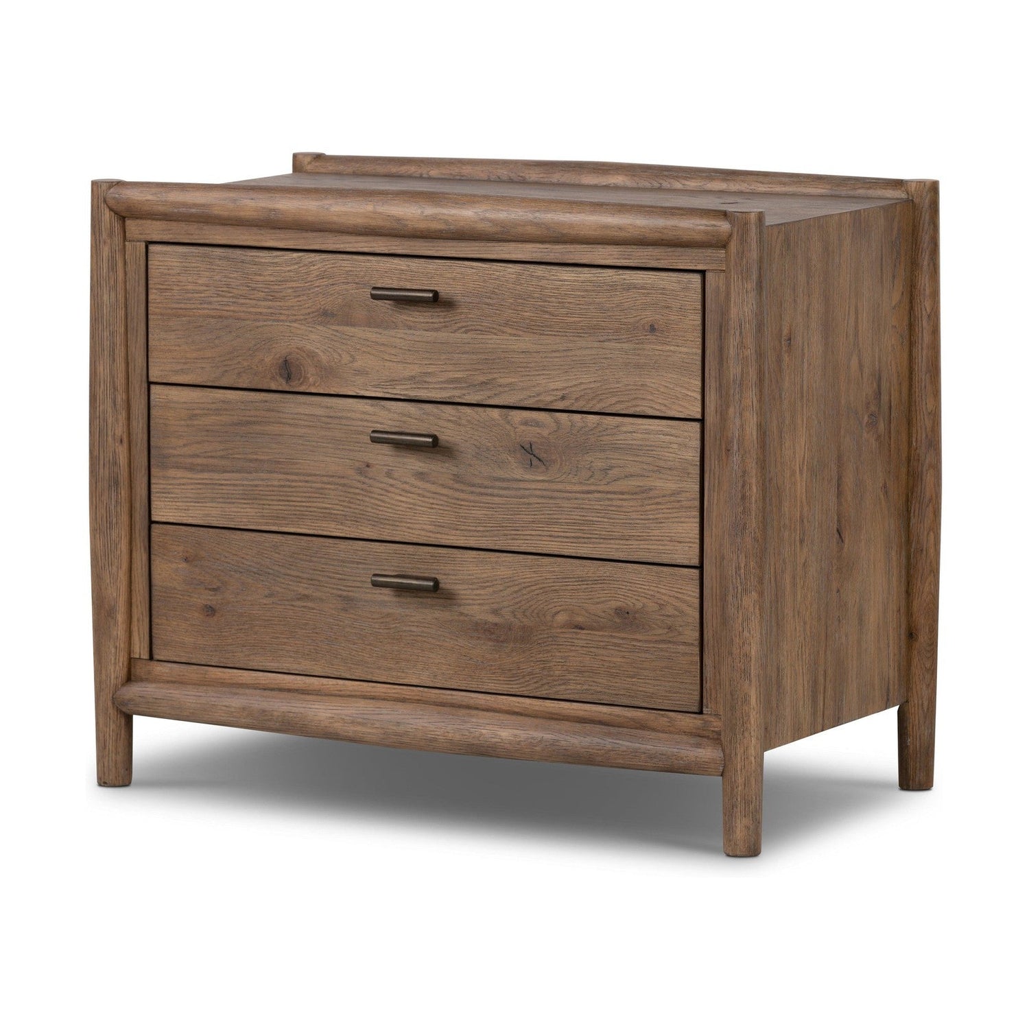 Glenview Nightstand-Weathered Oak
