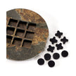 Stone Tic Tac Toe-Grey Stone