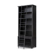Admont Bookcase And Ladder-Worn Blk