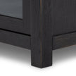 Admont Bookcase And Ladder-Worn Blk