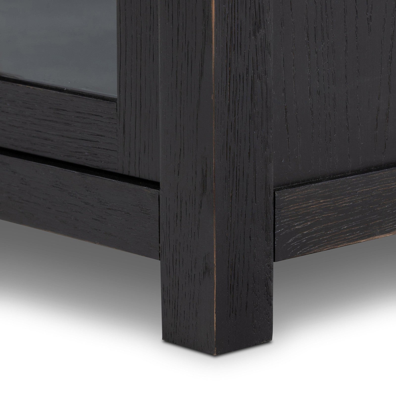 Admont Bookcase And Ladder-Worn Blk