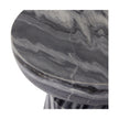 Rowe End Table-Ebony Marble